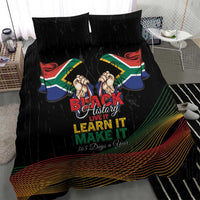 South Africa Black History Month Bedding Set Live It Learn It Make It - Wonder Print Shop