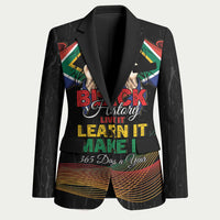 Personalized South Africa Black History Month Blazer Live It Learn It Make It - Wonder Print Shop