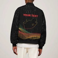 Personalized South Africa Black History Month Bomber Jacket Live It Learn It Make It - Wonder Print Shop