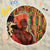 African-American Mother's Day Beach Blanket Black Mom And Son Kente Pattern
