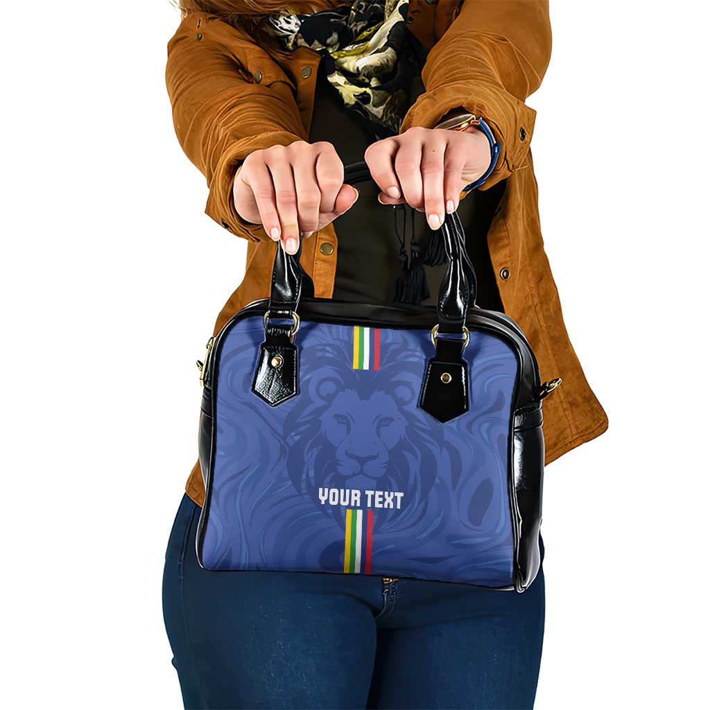 Custom Central African Republic Football Shoulder Handbag Go Les Fauves Go