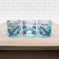 Personalized South Africa Whale Ceramic Mug Hermanus Fest - Wonder Print Shop