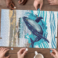 South Africa Whale Puzzle Hermanus Fest - Wonder Print Shop