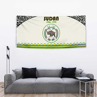 Sudan 1956-1970 Tapestry With African Pattern - Wonder Print Shop