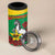 Personalised Burkina Faso Republic Day 4 in 1 Can Cooler Tumbler Happy 66th Anniversary with White Stallion - Wonder Print Shop