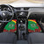 Personalised Burkina Faso Republic Day Car Mats Happy 66th Anniversary with White Stallion - Wonder Print Shop