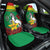 Personalised Burkina Faso Republic Day Car Seat Cover Happy 66th Anniversary with White Stallion - Wonder Print Shop