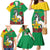 Personalised Burkina Faso Republic Day Family Matching Mermaid Dress and Hawaiian Shirt Happy 66th Anniversary with White Stallion - Wonder Print Shop