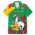 Personalised Burkina Faso Republic Day Family Matching Mermaid Dress and Hawaiian Shirt Happy 66th Anniversary with White Stallion - Wonder Print Shop