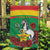 Personalised Burkina Faso Republic Day Garden Flag Happy 66th Anniversary with White Stallion - Wonder Print Shop