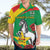 Personalised Burkina Faso Republic Day Hawaiian Shirt Happy 66th Anniversary with White Stallion - Wonder Print Shop