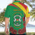 Personalised Burkina Faso Republic Day Hawaiian Shirt Happy 66th Anniversary with White Stallion - Wonder Print Shop