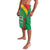 Personalised Burkina Faso Republic Day Lavalava Happy 66th Anniversary with White Stallion - Wonder Print Shop