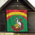 Personalised Burkina Faso Republic Day Quilt Happy 66th Anniversary with White Stallion - Wonder Print Shop