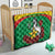 Personalised Burkina Faso Republic Day Quilt Happy 66th Anniversary with White Stallion - Wonder Print Shop