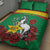 Personalised Burkina Faso Republic Day Quilt Bed Set Happy 66th Anniversary with White Stallion - Wonder Print Shop