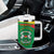 Personalised Burkina Faso Republic Day Tumbler With Handle Happy 66th Anniversary with White Stallion - Wonder Print Shop