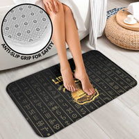 Liberia Vai Syllabary Vertical Pattern Bathroom Set - Wonder Print Shop