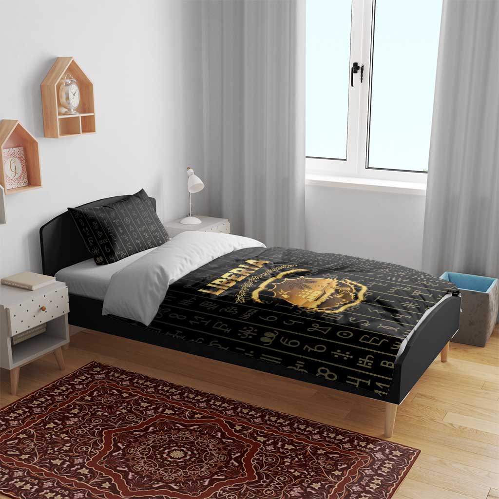 Liberia Vai Syllabary Vertical Pattern Bedding Set - Wonder Print Shop