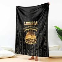 Liberia Vai Syllabary Vertical Pattern Blanket - Wonder Print Shop