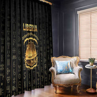 Liberia Vai Syllabary Vertical Pattern Window Curtain - Wonder Print Shop