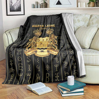 Sierra Leone Vai Syllabary Vertical Pattern Blanket - Wonder Print Shop