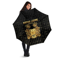 Sierra Leone Vai Syllabary Vertical Pattern Umbrella - Wonder Print Shop