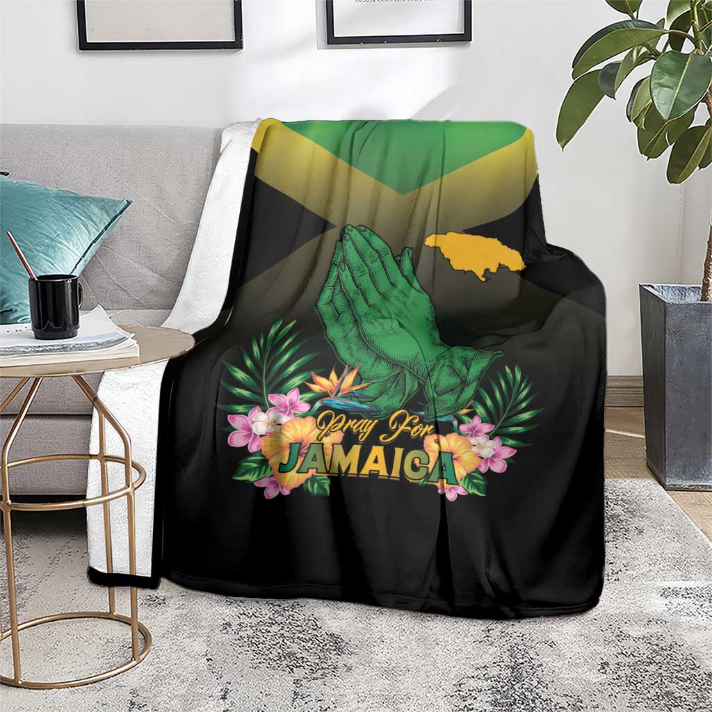 Pray For Jamaica Blanket Jamaica Strong - Wonder Print Shop