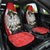 Poland White Crowned Eagle Car Seat Cover Rzeczpospolita Polska