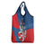 Personalized Czech Republic Coat of Arms Grocery Bag Statni Znak Ceske Republiky - Silver Double-tailed Lion