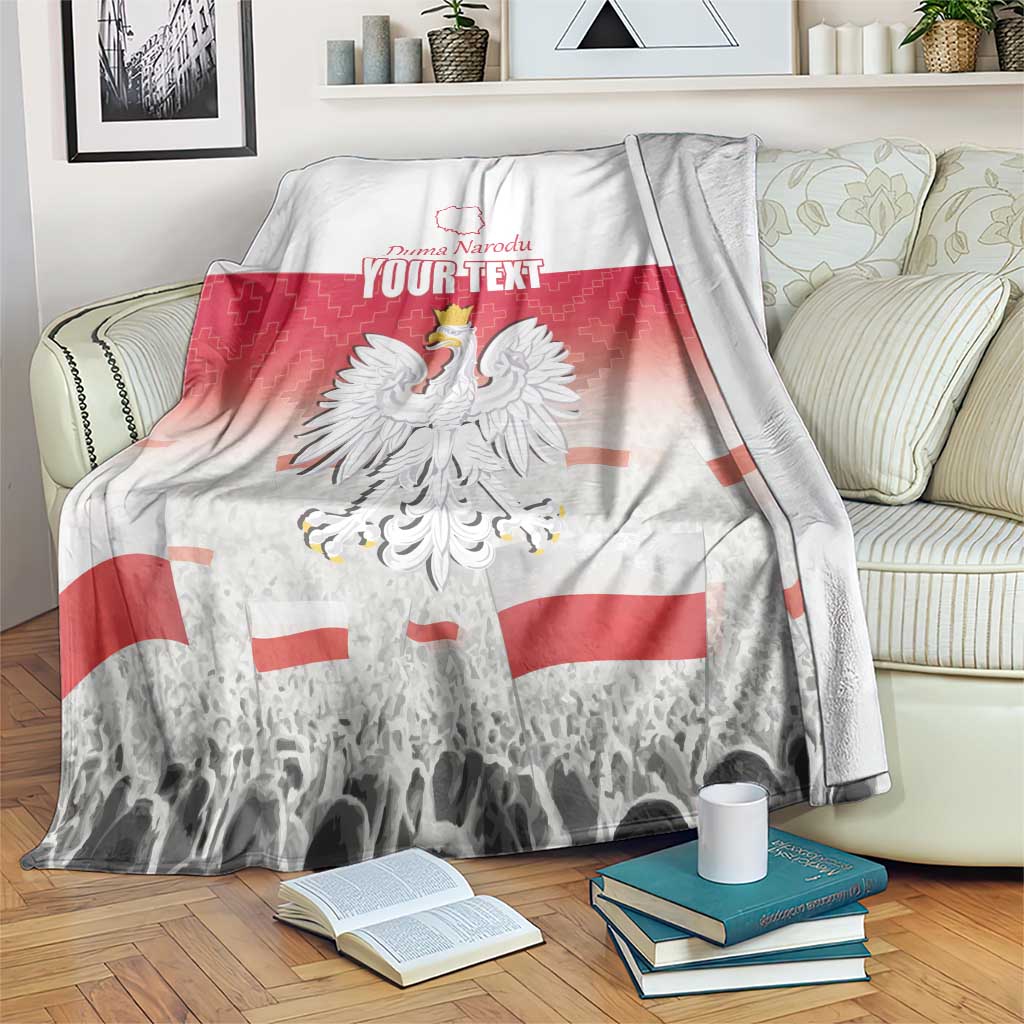 Polish Flag Day Personalized Blanket Duma Narodu 2nd May