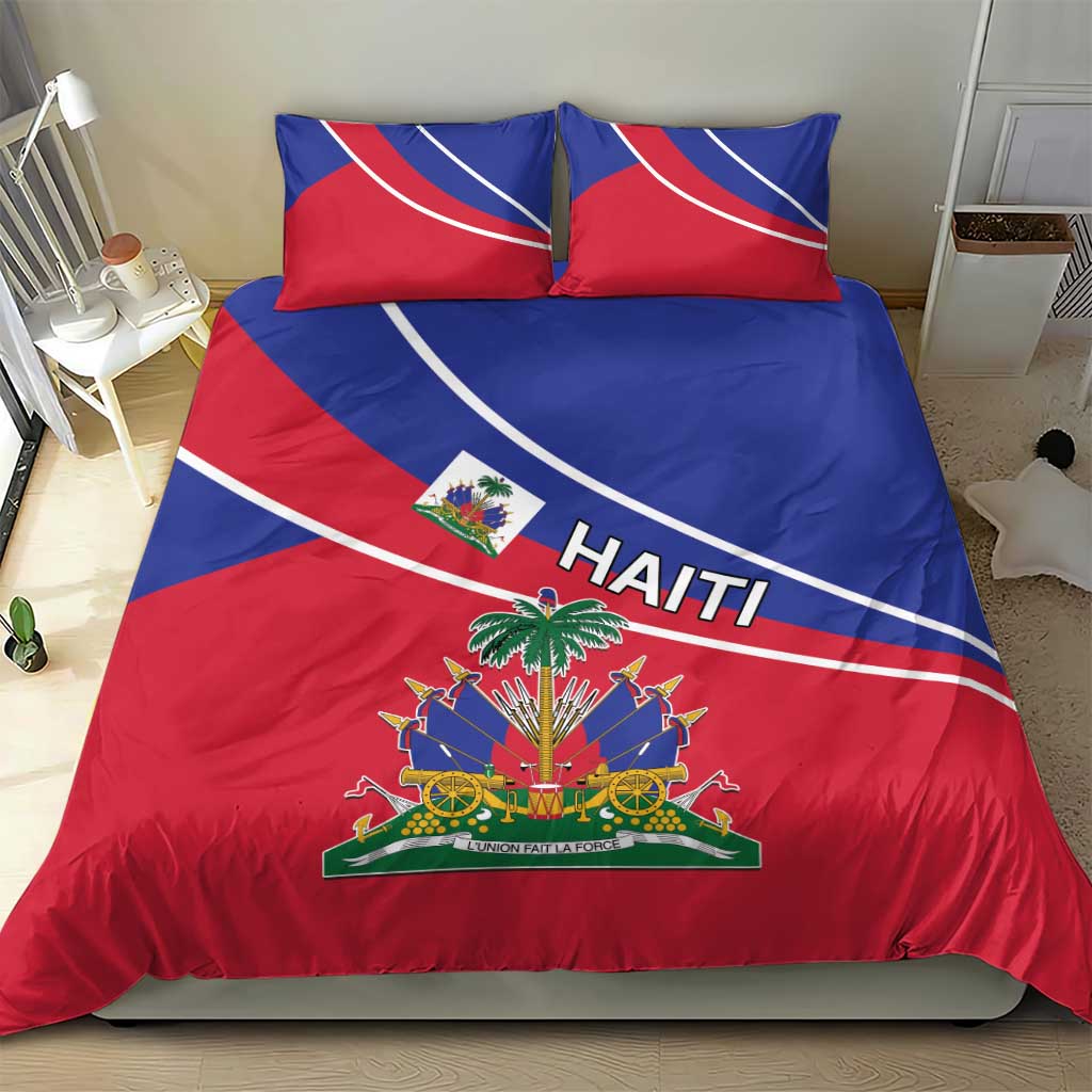 Haitian Flag Day 18 May Bedding Set Jounen Drapo Ayisyen