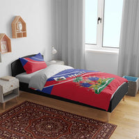 Haitian Flag Day 18 May Bedding Set Jounen Drapo Ayisyen
