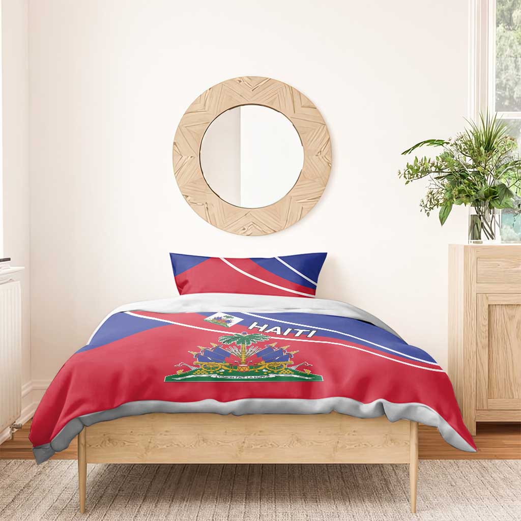 Haitian Flag Day 18 May Bedding Set Jounen Drapo Ayisyen