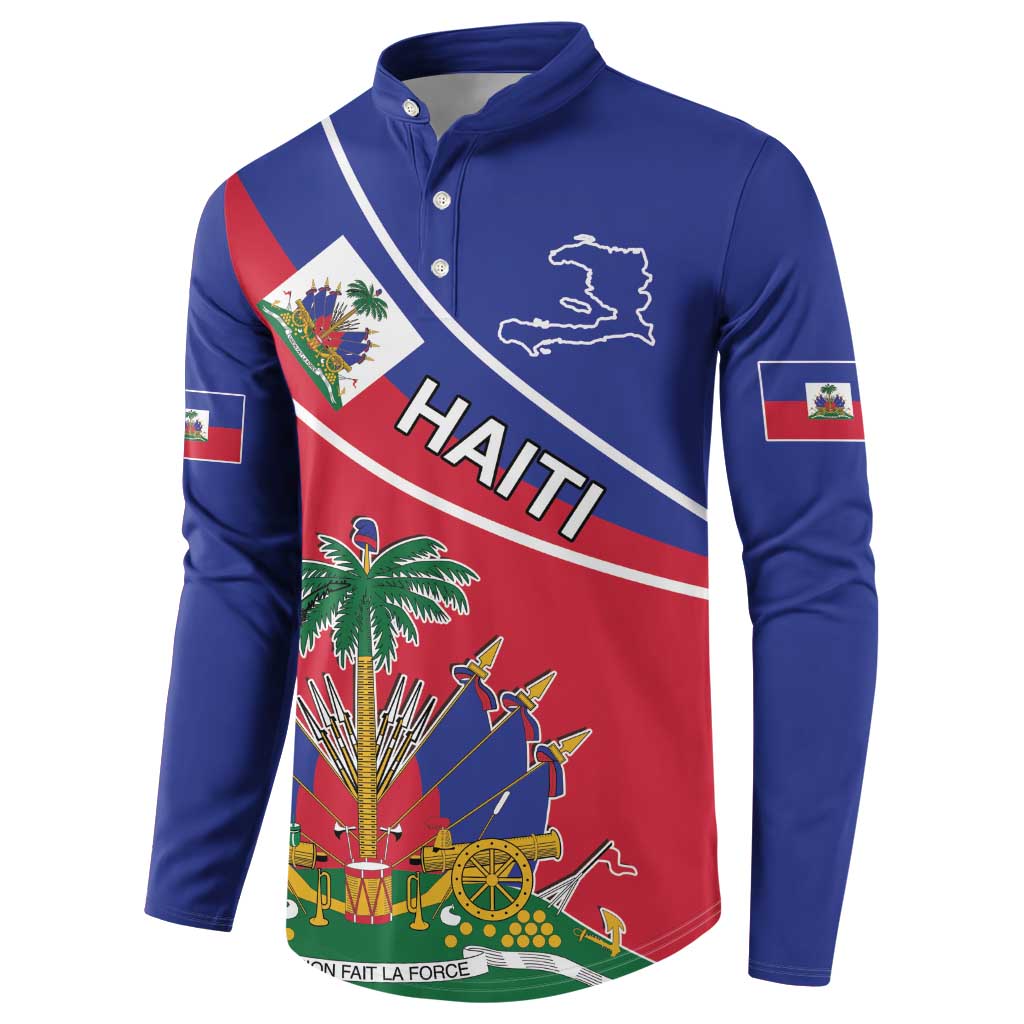 Haitian Flag Day 18 May Button Sweatshirt Jounen Drapo Ayisyen