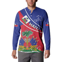 Haitian Flag Day 18 May Button Sweatshirt Jounen Drapo Ayisyen