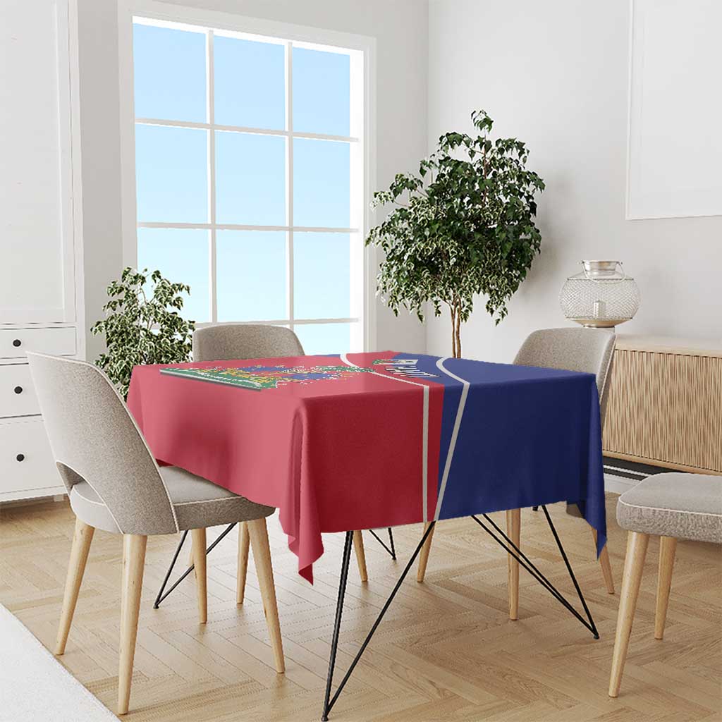 Haitian Flag Day 18 May Tablecloth Jounen Drapo Ayisyen