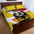 Personalized Coat of Arms of Silesia Quilt Bed Set Black Eagle with Silver Crescent LT17 - Wonder Print Shop