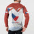 Czech Republic Independence day Button Sweatshirt Den Vzniku Samostatneho Ceskoslovenskeho Statu