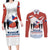 Czech Republic Independence day Couples Matching Long Sleeve Bodycon Dress and Long Sleeve Button Shirt Den Vzniku Samostatneho Ceskoslovenskeho Statu