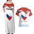 Czech Republic Independence day Couples Matching Off Shoulder Maxi Dress and Hawaiian Shirt Den Vzniku Samostatneho Ceskoslovenskeho Statu