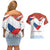 Czech Republic Independence day Couples Matching Off Shoulder Short Dress and Hawaiian Shirt Den Vzniku Samostatneho Ceskoslovenskeho Statu