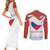 Czech Republic Independence day Couples Matching Short Sleeve Bodycon Dress and Long Sleeve Button Shirt Den Vzniku Samostatneho Ceskoslovenskeho Statu