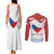 Czech Republic Independence day Couples Matching Tank Maxi Dress and Long Sleeve Button Shirt Den Vzniku Samostatneho Ceskoslovenskeho Statu