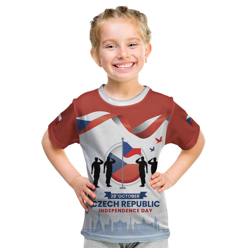 Czech Republic Independence day Kid T Shirt Den Vzniku Samostatneho Ceskoslovenskeho Statu