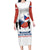 Czech Republic Independence day Long Sleeve Bodycon Dress Den Vzniku Samostatneho Ceskoslovenskeho Statu