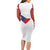 Czech Republic Independence day Long Sleeve Bodycon Dress Den Vzniku Samostatneho Ceskoslovenskeho Statu