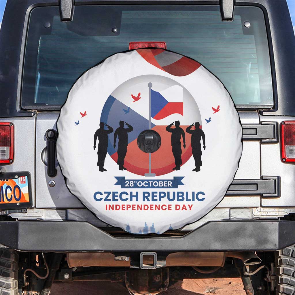 Czech Republic Independence day Spare Tire Cover Den Vzniku Samostatneho Ceskoslovenskeho Statu LT17 - Wonder Print Shop