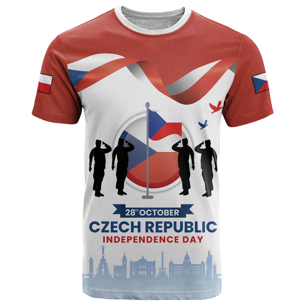 Czech Republic Independence day T Shirt Den Vzniku Samostatneho Ceskoslovenskeho Statu LT17 - Wonder Print Shop