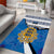 Estonia Coat of arms Personalized Area Rug Eesti riigivapp